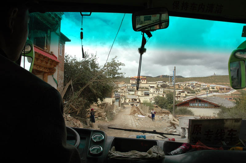 At last, the final ride to the 'Great Gompa'